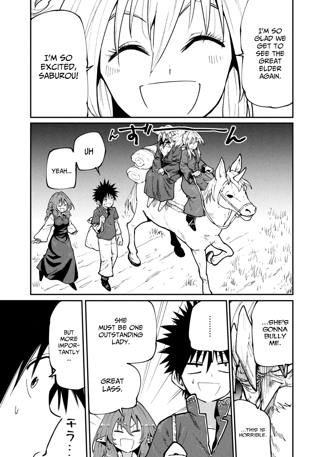 Mazumeshi Elf to Yuboku gurashi Chapter 45 5